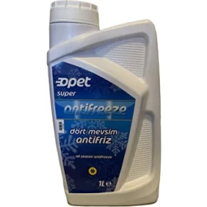 OPET 1 LT SÜPER ANTİFRİZ MAVİ