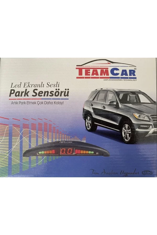 EKRANLI PARK SENSÖRÜ 22MM SİYAH TEAMCAR