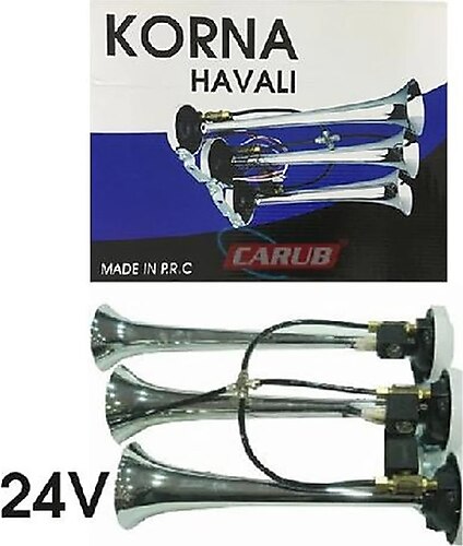 KROM 3 BORULU HAVALI KORNA CARUB